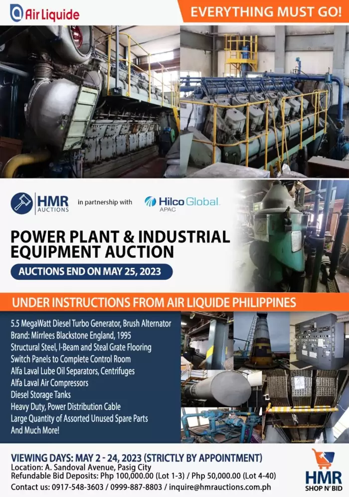POWER PLANT & INDUSTRIAL EQUIPMENT on