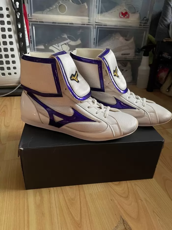 Mizuno Mid-cut Boxing Shoes RARE! on