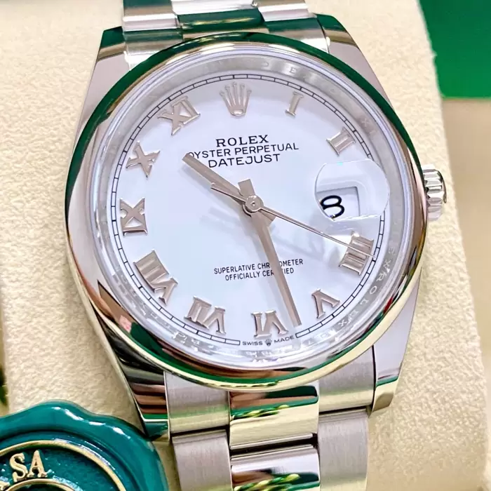 PHP 495,000 2023 Brand New Rolex Datejust 36 White Roman Dial on