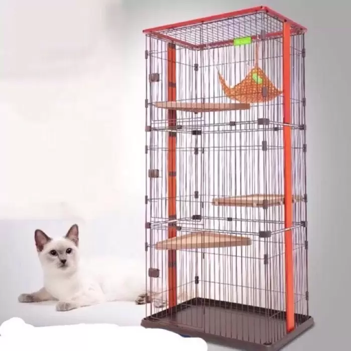 PHP 7,000 Cat Cage Villa with Hammock (Big, 3 Floors) on