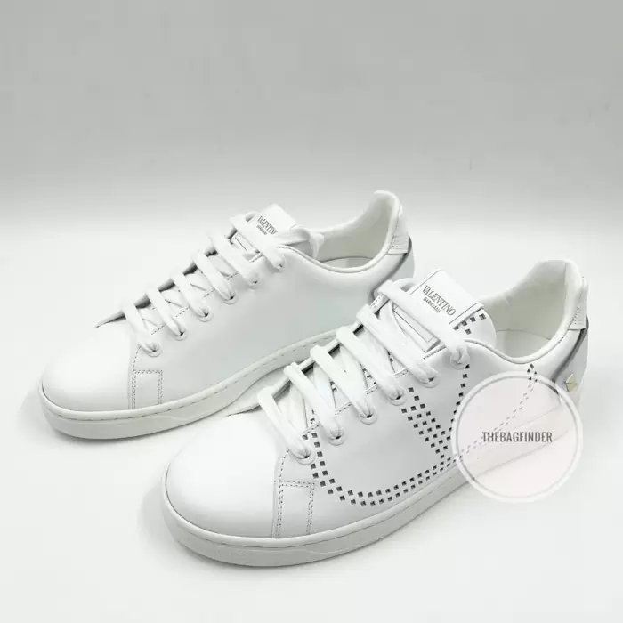 PHP 35,000 Valentino White Leather Sneakers on