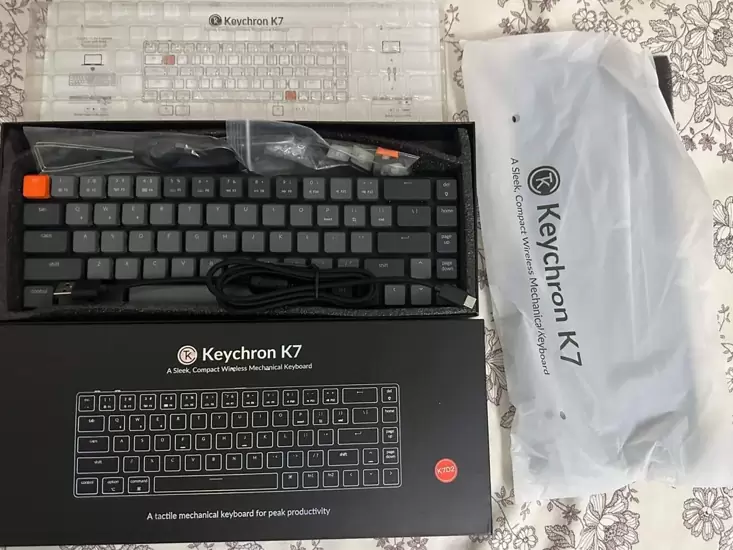 PHP 2,500 Keychron K7 RGB Backlight Hot Swappable on