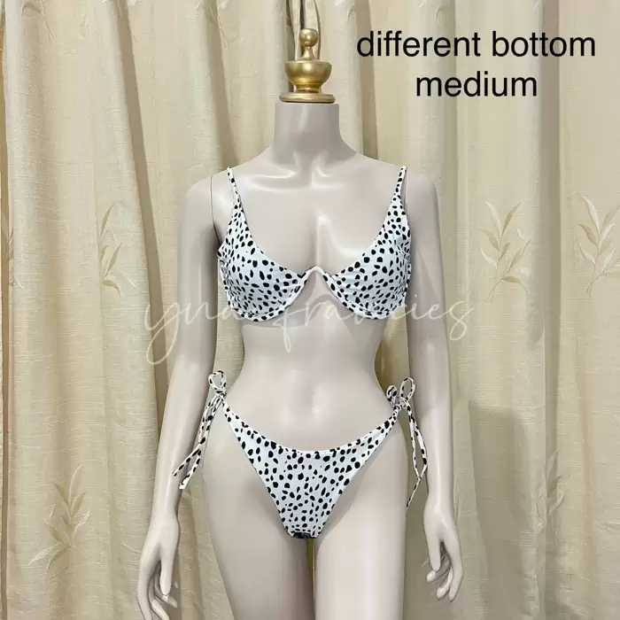 PHP 200 Cow Print Underwired Swimsuit on