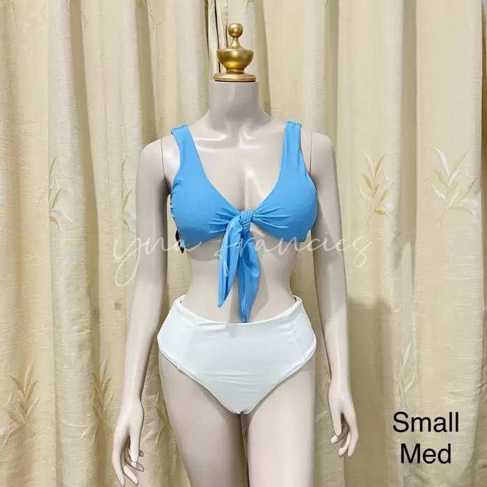 PHP 200 Light Blue High Waisted Swimsuit on
