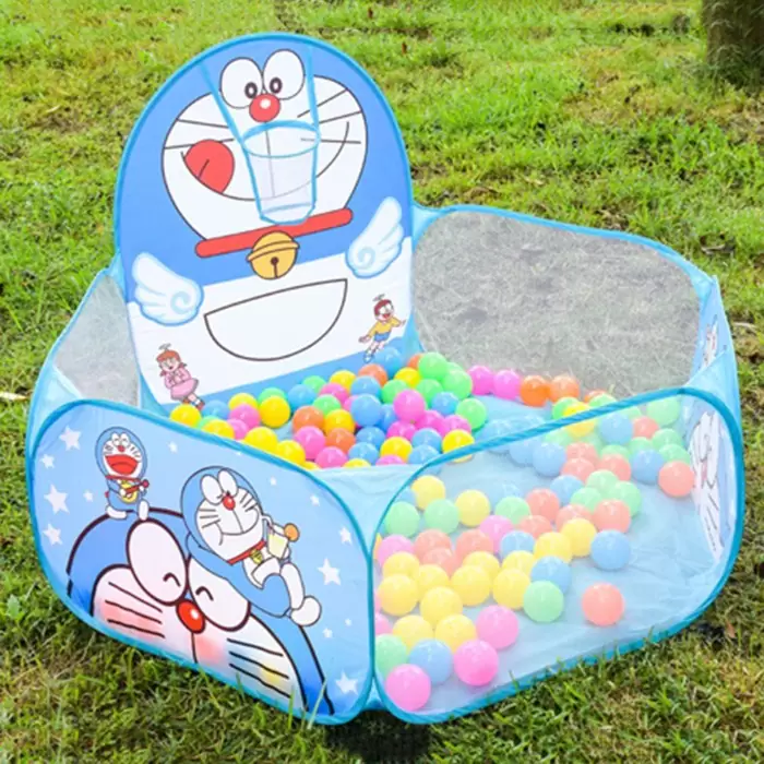 PHP 430 Doraemon ball pool tent with ring (balls not included) on