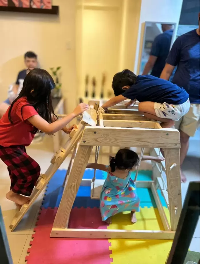 PHP 4,500 Montessori Mini Jungle Gym on