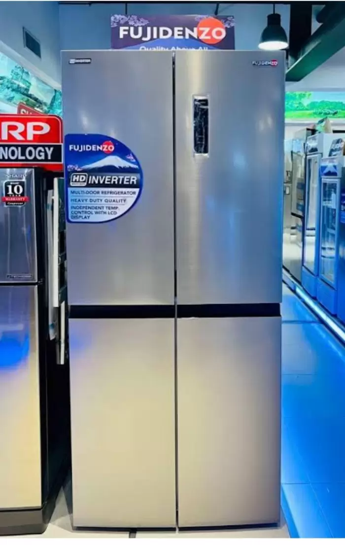 PHP 31,799 Fujidenzo side by side inverter refrigerator on