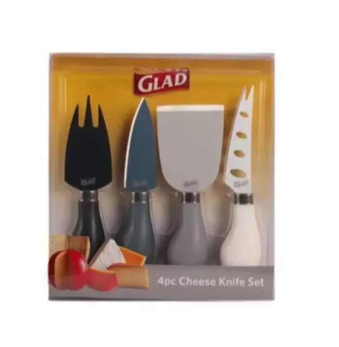 PHP 250 Glad 4pc cheese knife set on