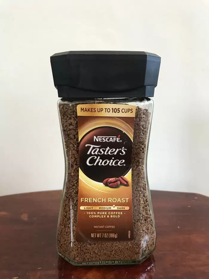 Nescafe taster's choice coffee on