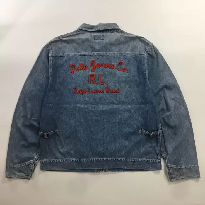 PHP 1,500 Vintage 90s ralph lauren polo jeans denim jacket on