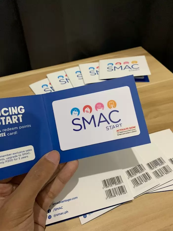 SM Advantange Card Start SMAC White on