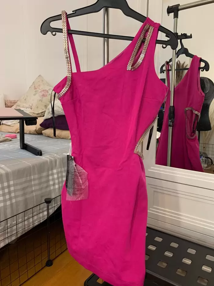 PHP 1,300 Bebe Hot Pink Sexy Dress Brand New MECQ SALE!!! on