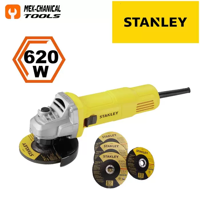 Stanley Angle Grinder 620w 100mm/4" 12000RPM on