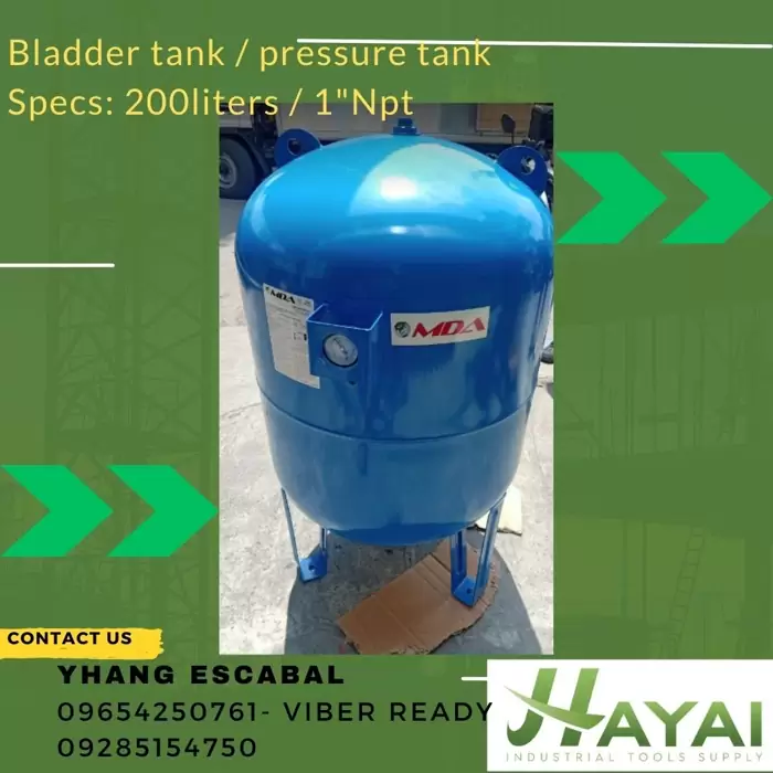 Bladder tank / pressure tank on